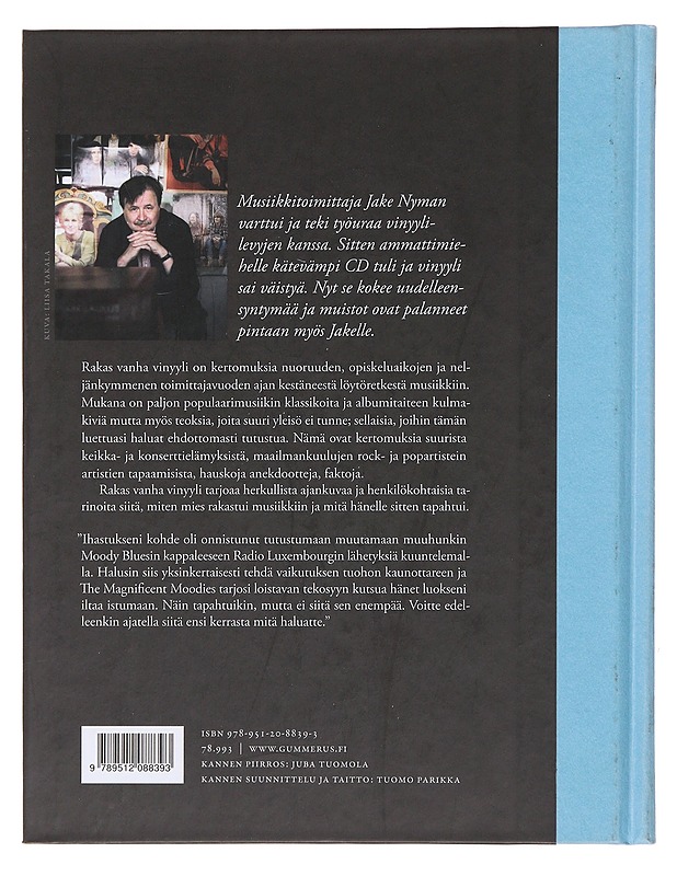 Rakas vanha vinyyli - Nyman, Jake - Historiakirjat - 10105503125 - 1