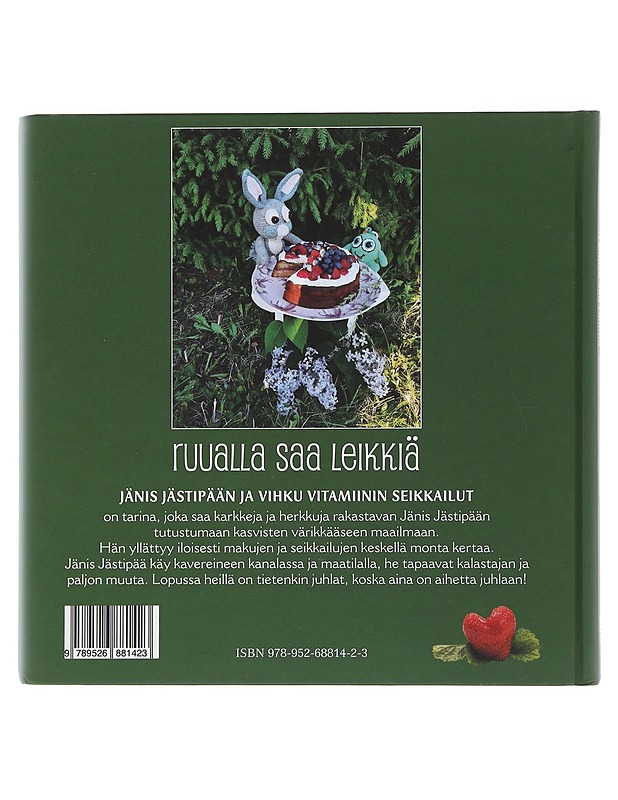 Ruualla saa leikkiä : Jänis Jästipään ja Vihku Vitamiinin seikkailut - Koski, Merja - Lastenkirjat - 10105503152 - 1
