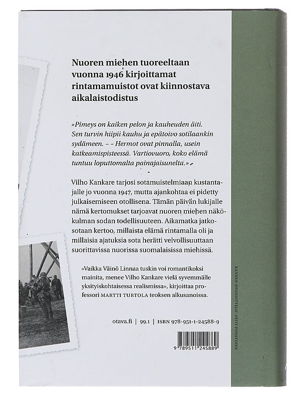 Mennään kun käsketään! : nuorten miesten jatkosota - Vilho Kankare - Romaanit ja novellit - 10105503200 - 1