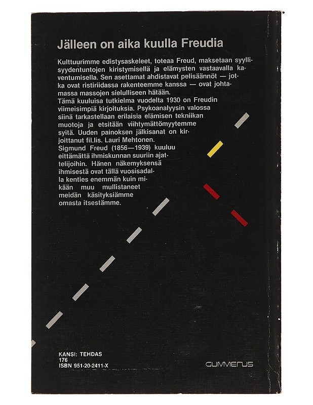 Ahdistava kulttuurimme - Freud, Sigmund - Tietokirjat ja oppaat - 10105503232 - 1