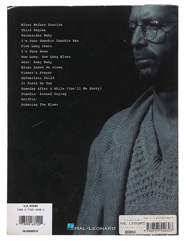 From The Cradle - Eric Clapton - Musiikki- ja elokuvakirjat - 10105503261 - 1