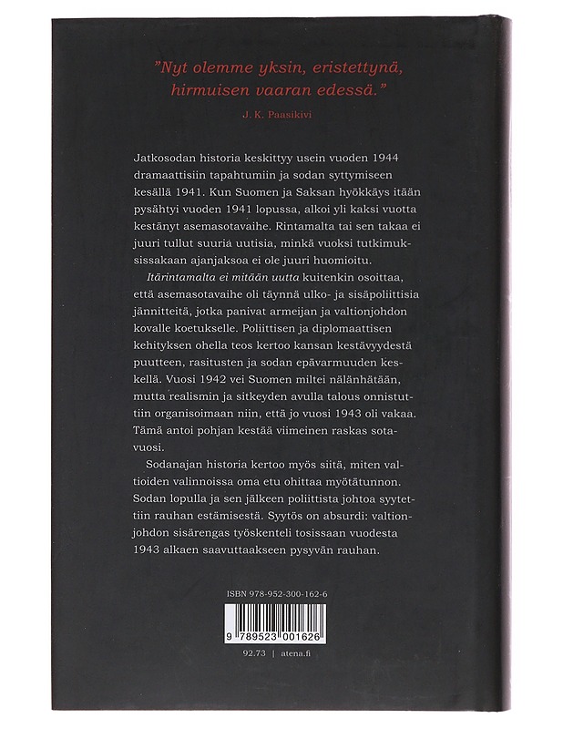 Itärintamalta ei mitään uutta - Paavo Rantanen - Historiakirjat - 10105503324 - 1