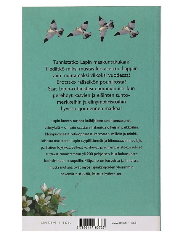 Lapin luonto-opas - Seppo Vuokko - Lemmikki- ja luontokirjat - 10105503337 - 1