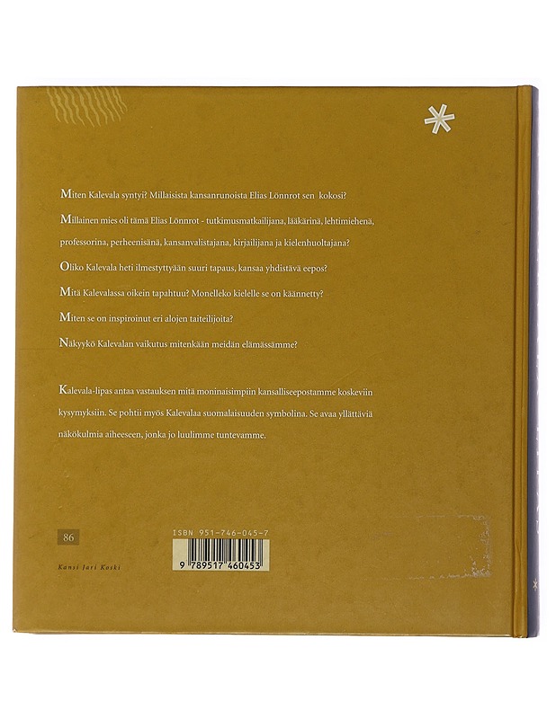 Kalevala-lipas - Anttonen, Pertti - Tietokirjat ja oppaat - 10105503406 - 1