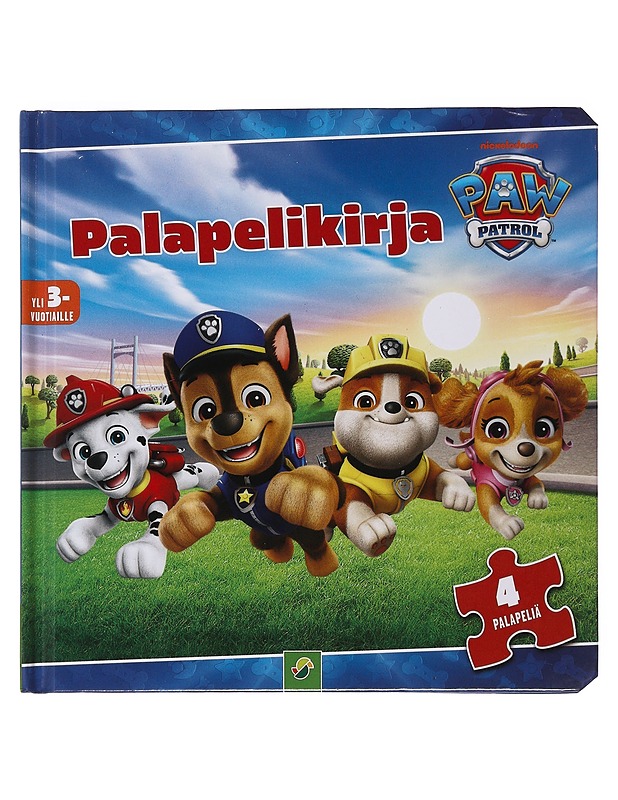 Paw Patrol: palapelikirja - Lasten palapelit - 10105503432 - 0