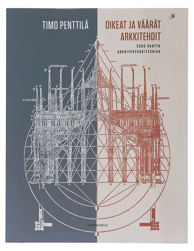 Oikeat ja väärät arkkitehdit : 2000 vuotta arkkitehtuuriteoriaa - Timo Penttilä - Historiakirjat - 10105503431 - 0
