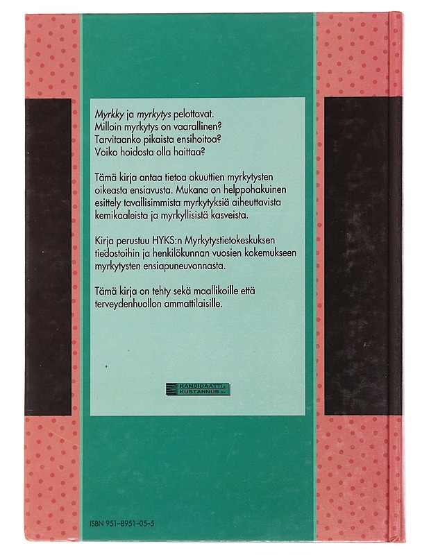 Myrkytystieto - Kinos, Marja - Tietokirjat ja oppaat - 10105503435 - 1