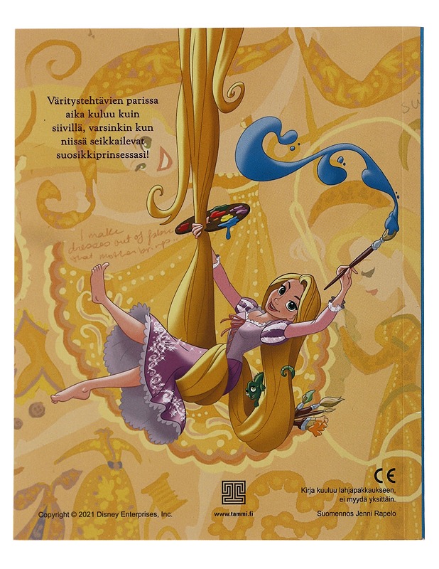 Värityskirja Disney Prinssessat - Lastenkirjat - 10105503453 - 1