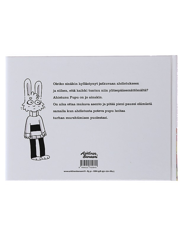 Ahistunu pupu : elämältä piilopaikan sain - Kris Keränen - Sarjakuvat - 10105503477 - 1