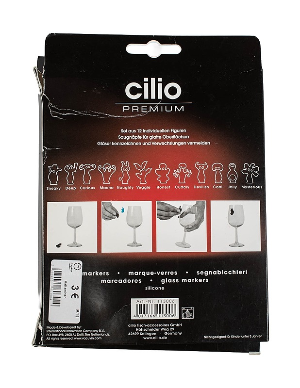 CILIO PREMIUM Party People lasimerkkisetti - Muut astiat - 10105503489 - 2