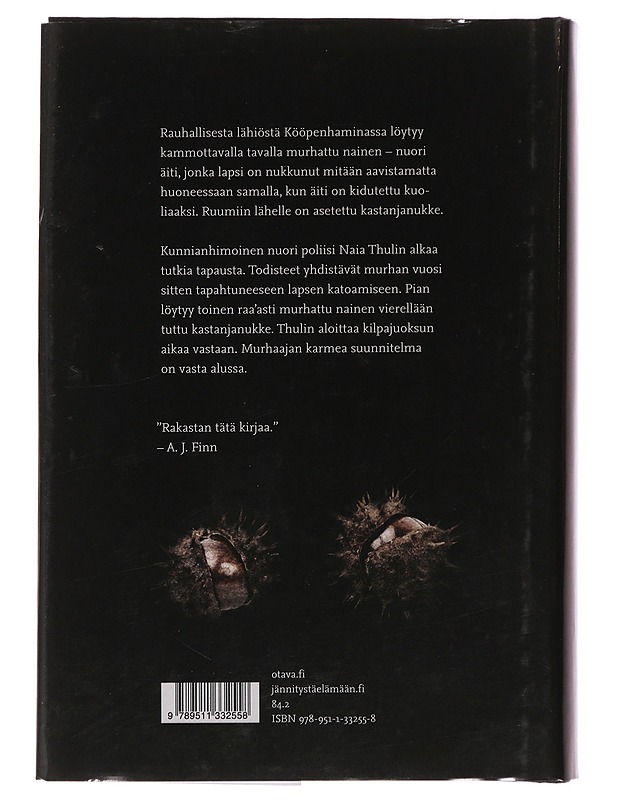 Kastanjamies - Sveistrup, Søren - Jännitys ja dekkarit - 10105503487 - 1