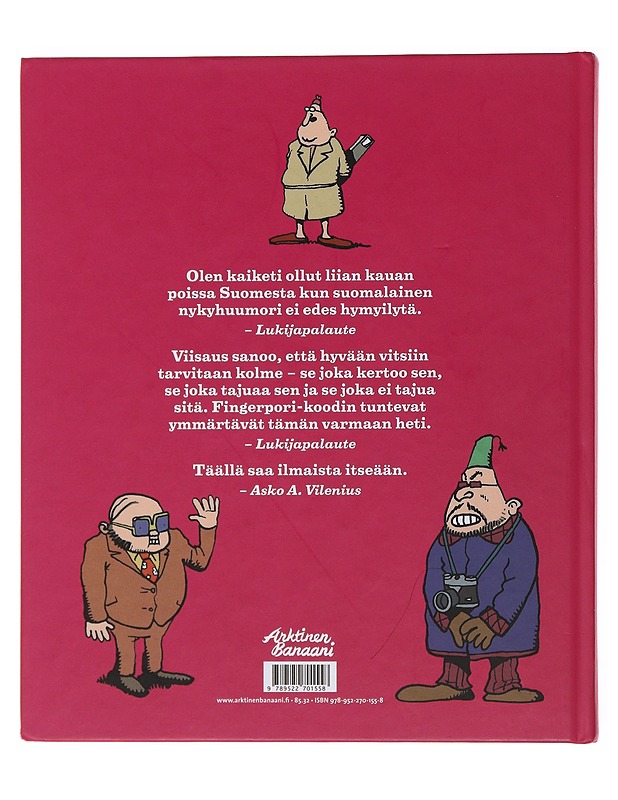 Fingerporin naamakirja. 2 - Pertti Jarla - Sarjakuvat - 10105503507 - 1