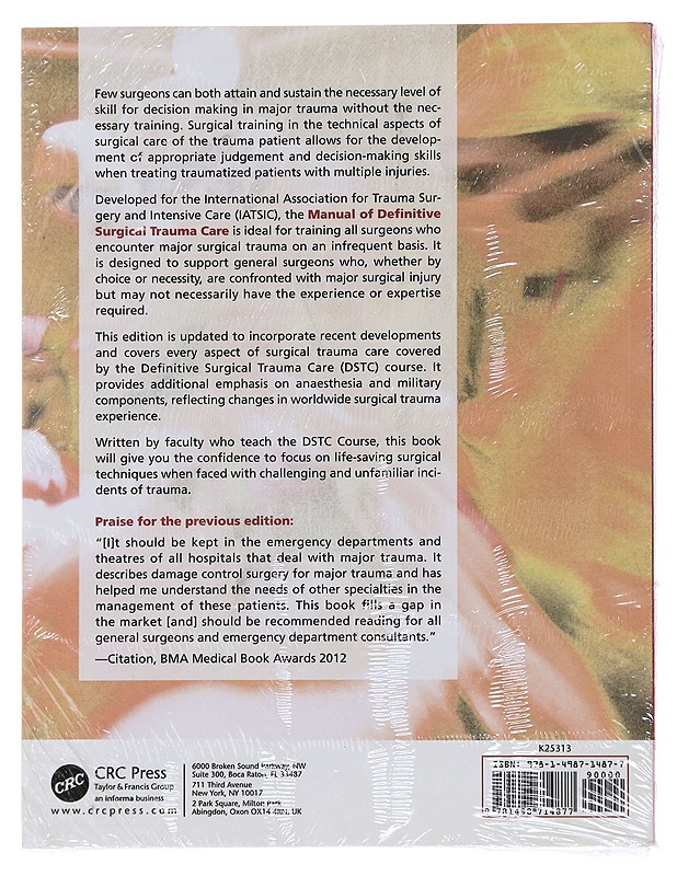 Manual of Definitive Surgical Trauma Care - Boffard, Kenneth D. - Tietokirjat ja oppaat - 10105503494 - 1