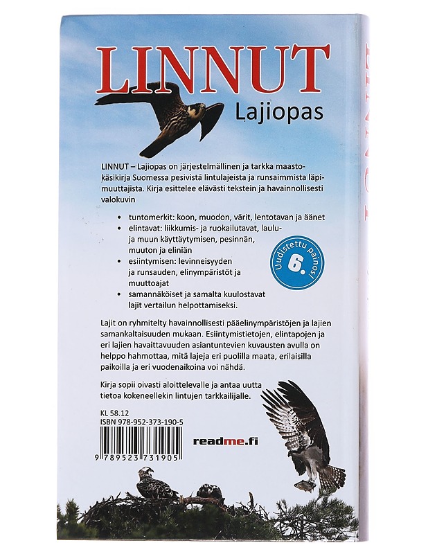 Linnut : lajiopas - Koskimies, Pertti - Tietokirjat ja oppaat - 10105503502 - 1