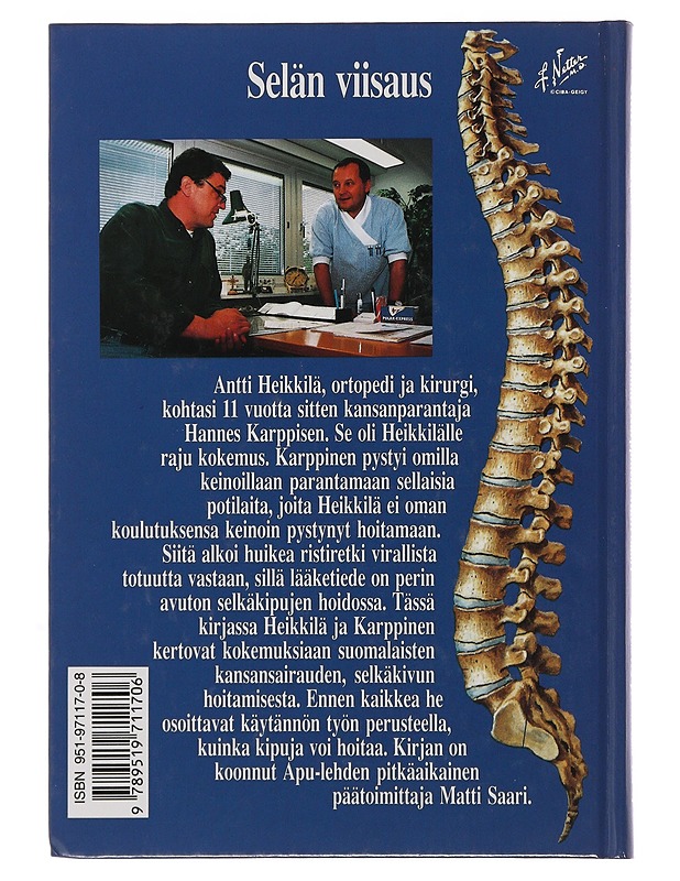 Selän viisaus - Heikkilä, Antti - Tietokirjat ja oppaat - 10105503517 - 1