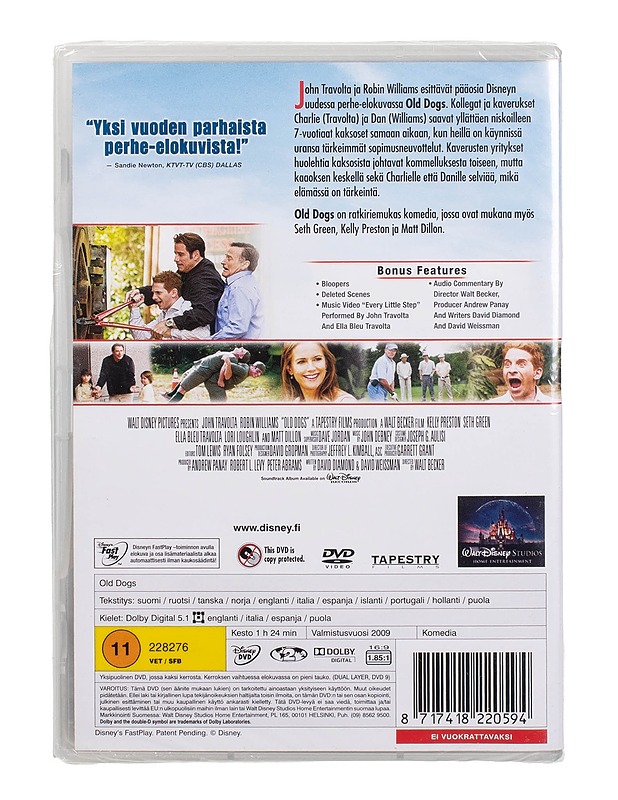 Old Dogs - DVD - DVD-elokuvat - 10105503526 - 1
