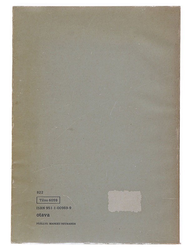 Paavo Haavikko : Runoja matkalta salmen ylitse - Runot ja näytelmät - 10105503524 - 1