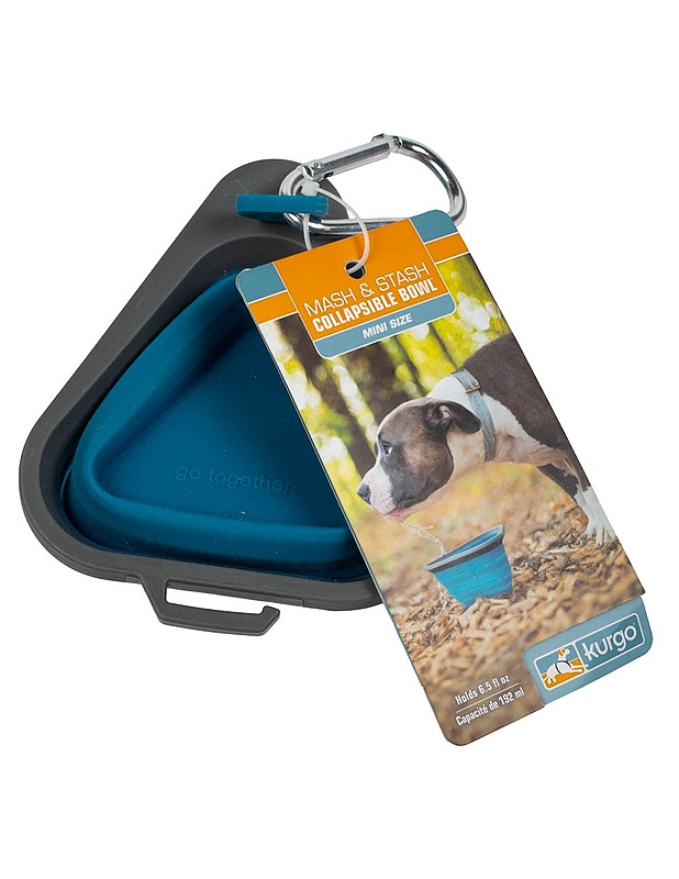 KURGO Mash & Stash Collapsible Bowl koiran matkakulho - Lemmikkitarvikkeet - 10105503538 - 1