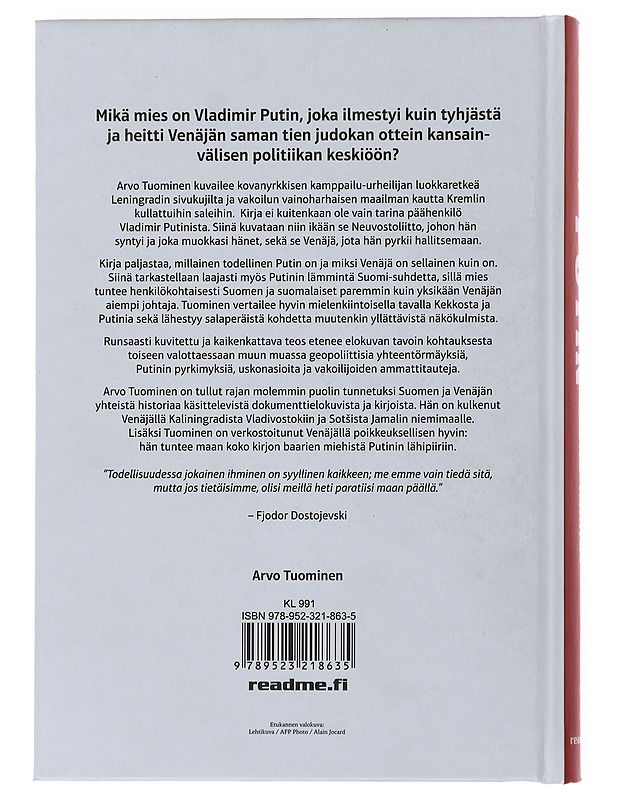 Vladimir Putin : koko tarina - Arvo Tuominen - Elämäkerrat ja muistelmat - 10105503585 - 1