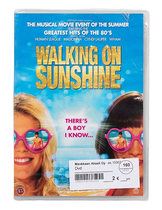 Walking on sunshine - DVD - DVD-elokuvat - 10105503590 - 0