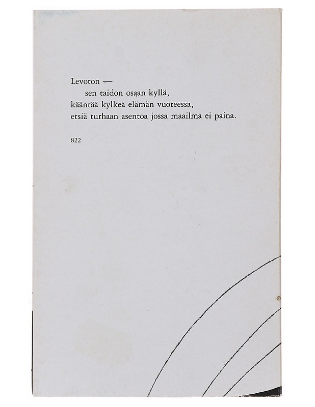 Kai Nieminen : Elämän vuoteessa : runoja - Runot ja näytelmät - 10105503604 - 1