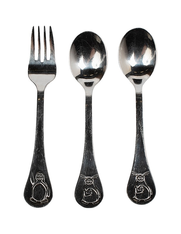 Lasten aterinsetti, 3 osaa - Aterimet - 10105503627 - 0