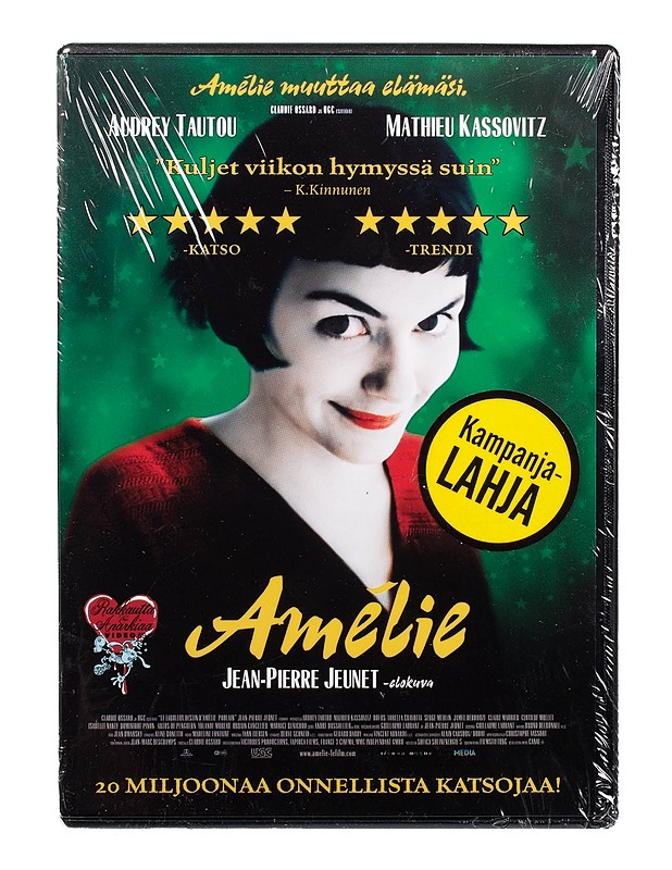 Amélie - DVD - DVD-elokuvat - 10105503639 - 0