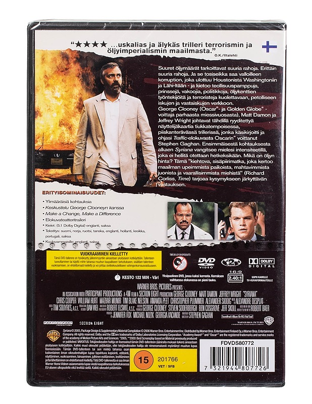 Syriana - DVD - DVD-elokuvat - 10105503642 - 1