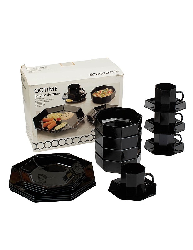 ARCOROC Octime astiasetti, 20 osaa  - Tarjoiluastiat - 10105503678 - 0