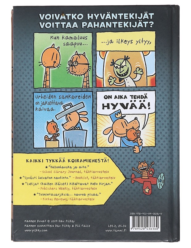 Kenelle pallot soivat - Pilkey, Dav - Lastenkirjat - 10105503687 - 1