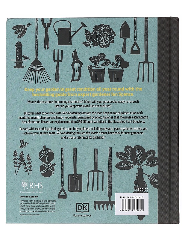 RHS Gardening Through the Year - Ian Spence - Puutarha- ja remontointikirjat - 10105503694 - 1