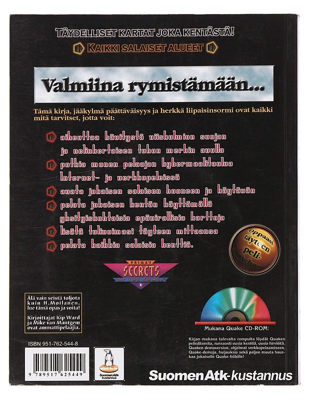 Quake : strategiaopas - Ward, Kip - Tietokirjat ja oppaat - 10105503718 - 1