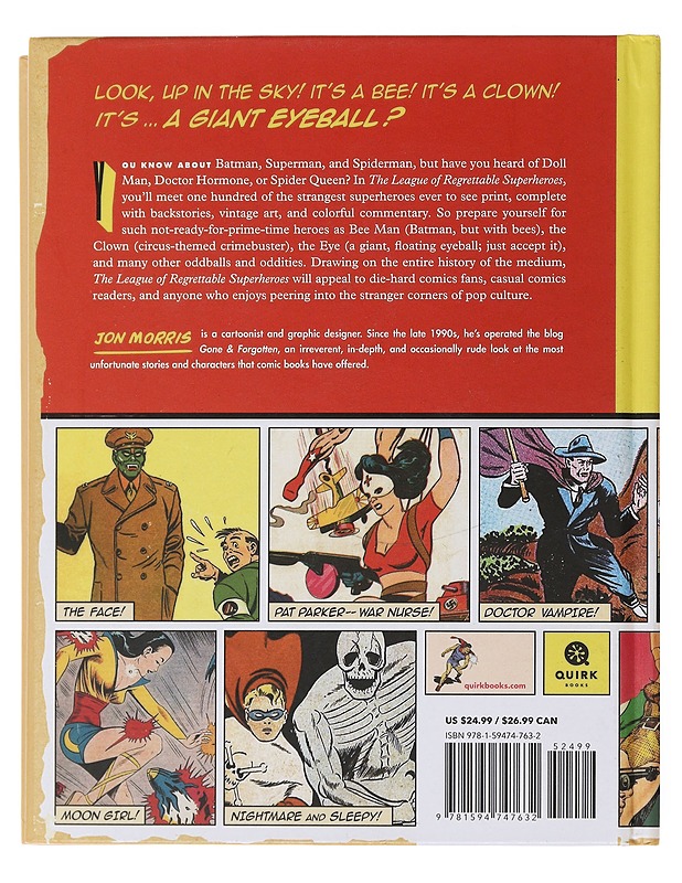 The League of Regrettable Superheroes - Morris, John - Sarjakuvat - 10105503722 - 1