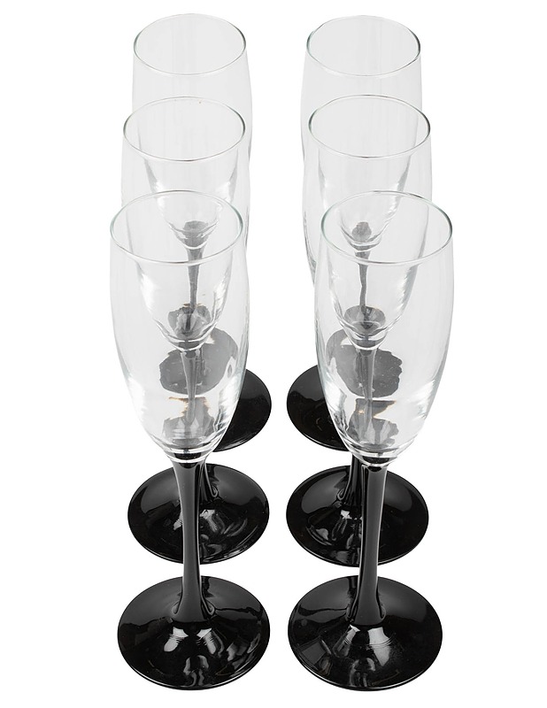 LUMINARC Domino kuohuviinilasit, 6 kpl - Lasit - 10105503737 - 0