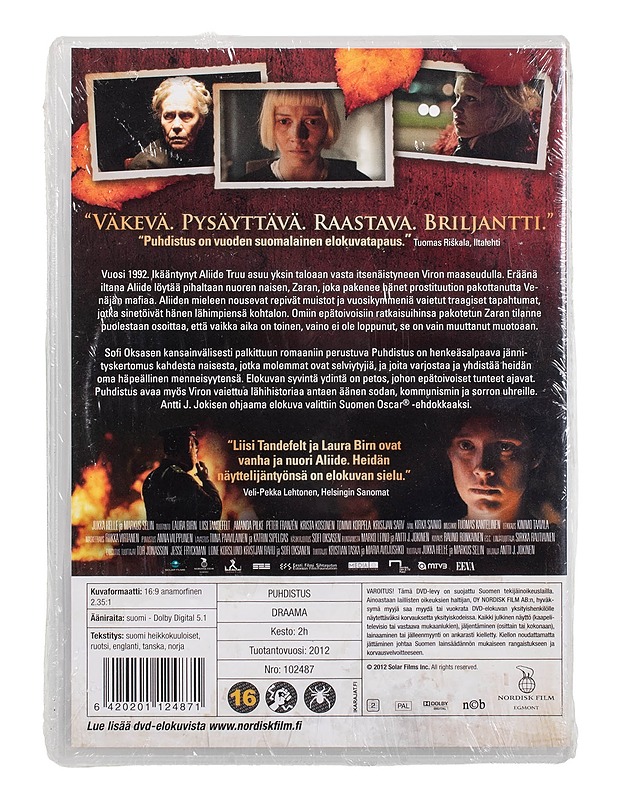 Puhdistus - DVD - DVD-elokuvat - 10105503742 - 1