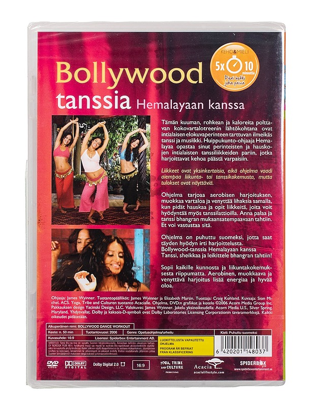 Bollywood Tanssia Hemalayaan Kanssa - DVD - DVD-elokuvat - 10105503748 - 1