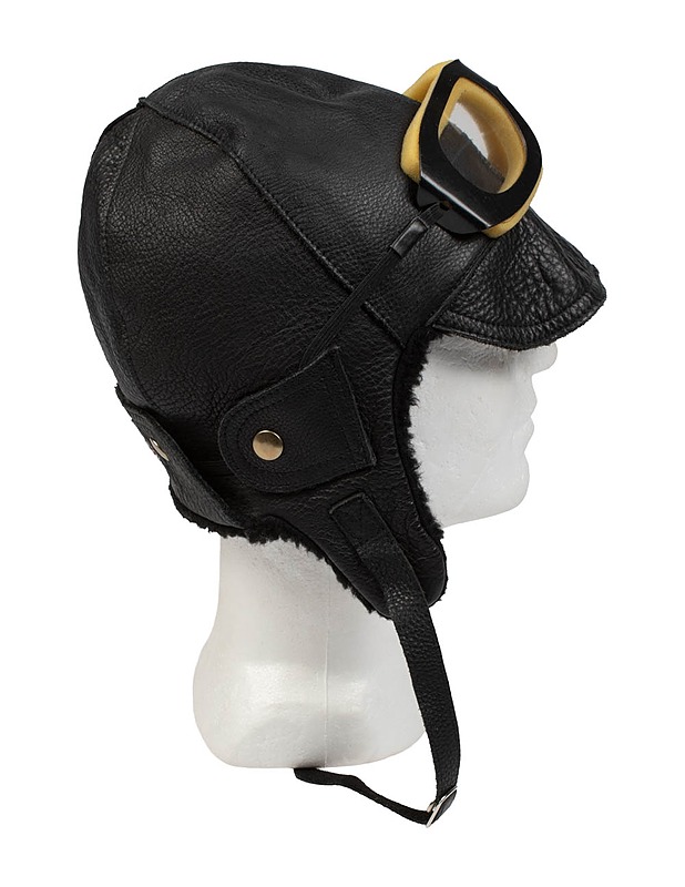 RED BARON nahkainen lentäjälakki, 54  - Päähineet - 10105503760 - 1