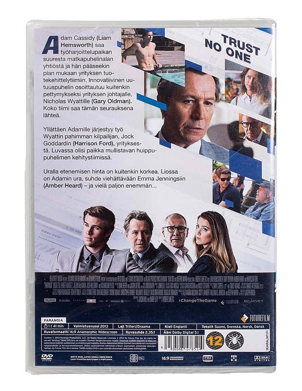 Paranoia - DVD - DVD-elokuvat - 10105503758 - 1