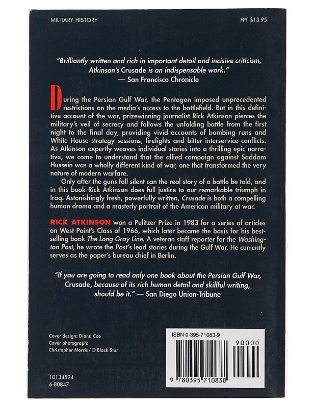 Crusade - Rick Atkinson - Historiakirjat - 10105503768 - 1