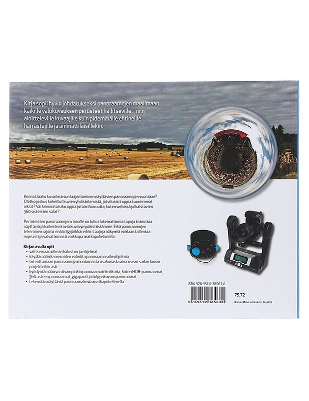 Näyttävä panoraamakuvaus - Lehtinen, Kenneth - Harrastekirjat - 10105503772 - 1