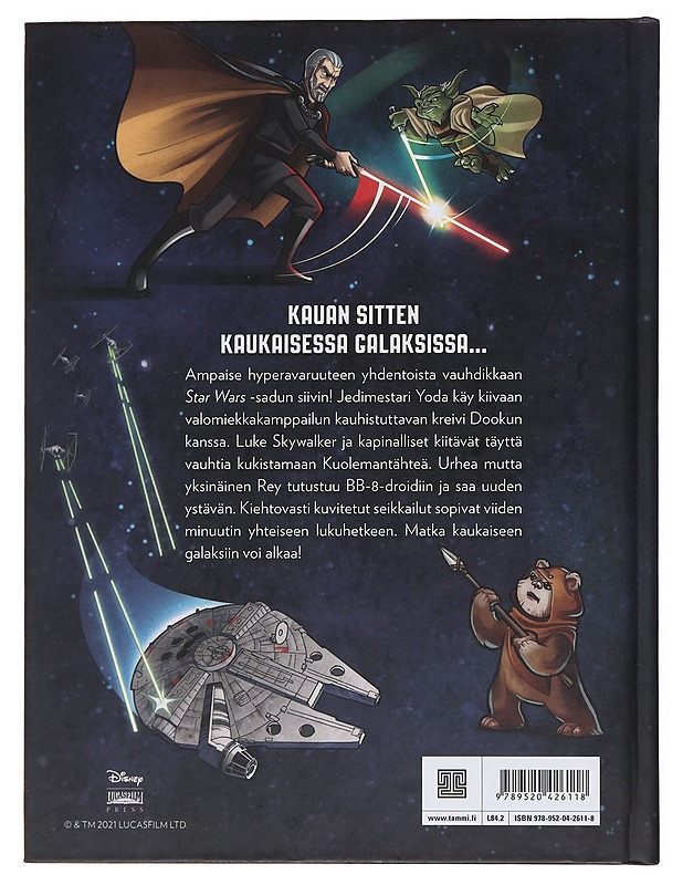 Star Wars : 5 minuutin satuja - Lastenkirjat - 10105503791 - 1