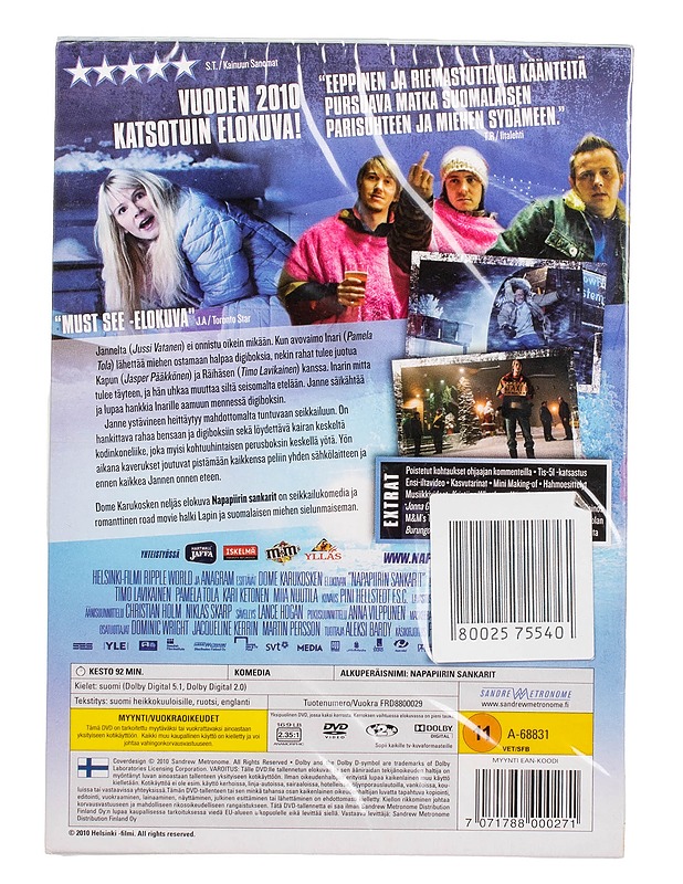 Napapiirin sankarit - DVD - DVD-elokuvat - 10105503793 - 1
