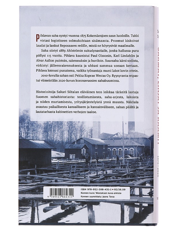 Särmät, linjat ja raamit : Pihlavan saha 1875-2025 - Siltala, Sakari - Historiakirjat - 10105503805 - 1