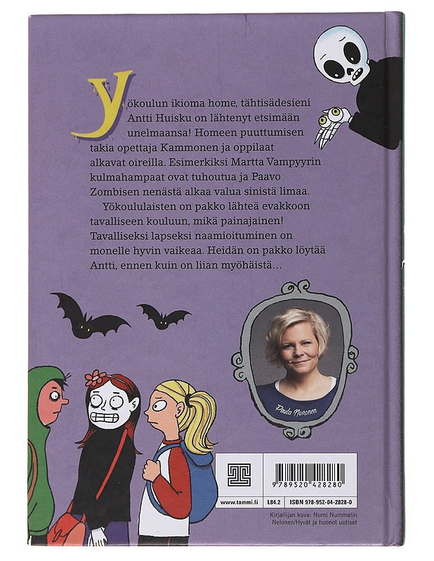 Yökoulu ja hyytävä home - Noronen, Paula - Lastenkirjat - 10105503835 - 1