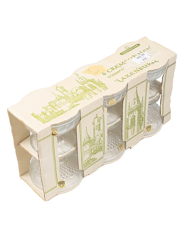 OBERGLAS Laxenburg jälkiruokakulhot, 6 kpl - Lautaset ja kulhot - 10105503880 - 0