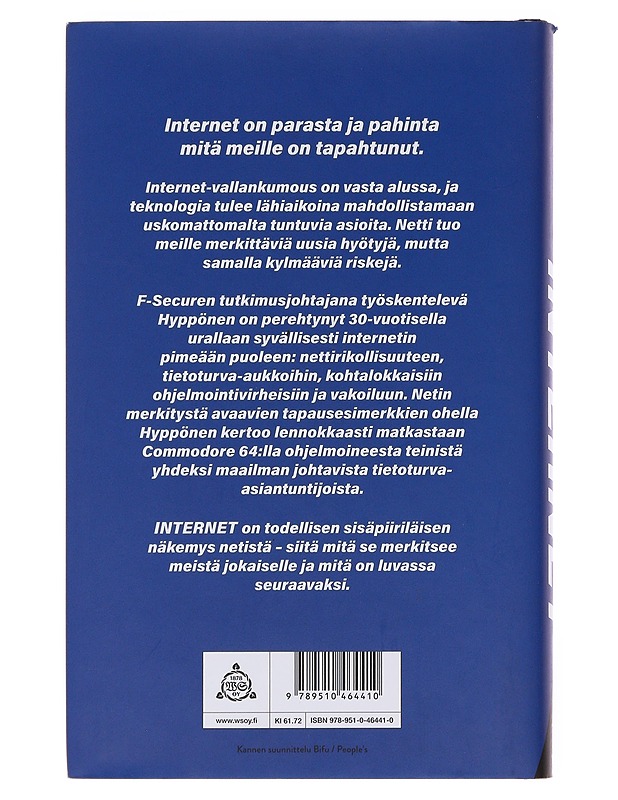 Internet - Mikko Hyppönen - Tietokirjat ja oppaat - 10105503887 - 1