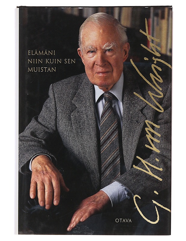 Elämäni niin kuin sen muistan - Wright, Georg Henrik von - Elämäkerrat ja muistelmat - 10105503930 - 0