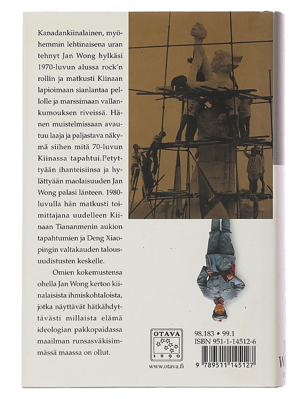 Punaisen Kiinan blues - Wong, Jan - Elämäkerrat ja muistelmat - 10105503947 - 1