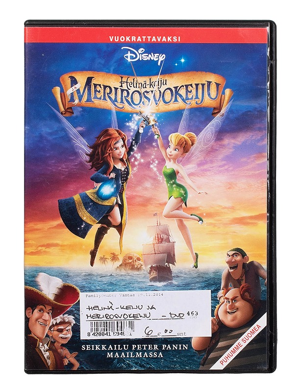 Helinä-keiju ja merirosvokeiju - DVD - DVD-elokuvat - 10105503996 - 0