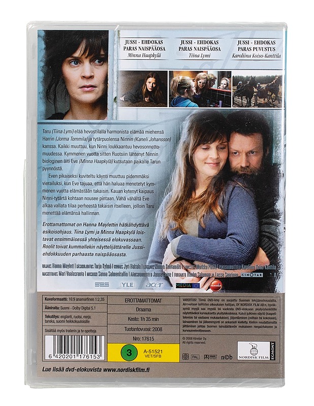 Erottamattomat - DVD - DVD-elokuvat - 10105503998 - 1